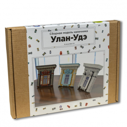 Сборная модель наличника Улан-Удэ Бурятии
