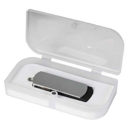 USB Флешка Elegante Portobello, чёрная, в подарочной коробке