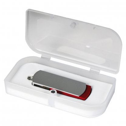 USB Флешка Elegante Portobello, красная, в подарочной коробке