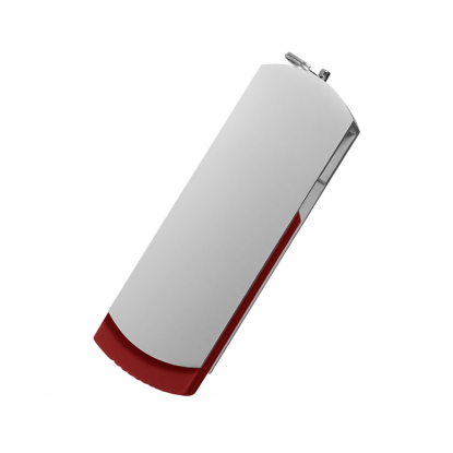 USB Флешка Elegante Portobello, красная, в закрытом виде