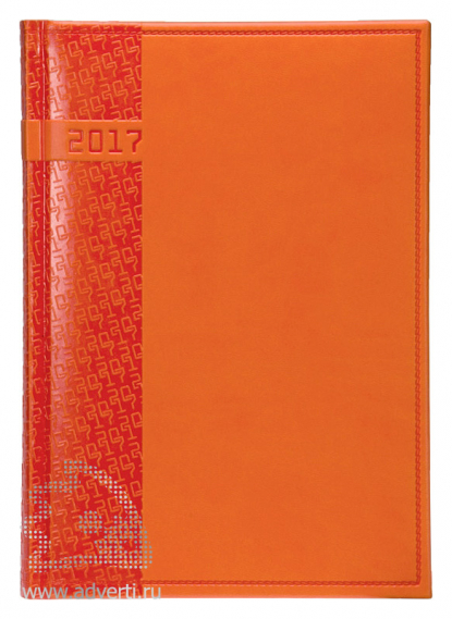 Ежедневники и еженедельники Vivella, оранжевые, датированная обложка