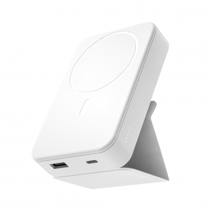 Аккумулятор Hank с функцией беспроводной зарядки, 10 000 mAh, белый