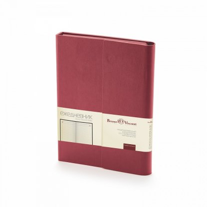 Ежедневники Waltz, бордовые