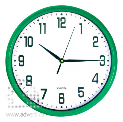 Часы настенные PR-060, зеленые