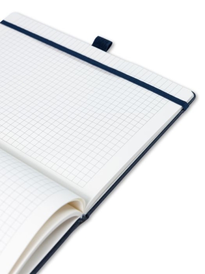 Блокнот в твердой обложке Levi, А4, синий