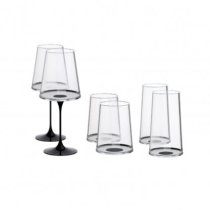 Хрустальный бокал для белого вина на магните Trebonn SplitGlass, 2 шт, 280 мл