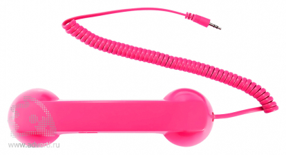 Трубка для телефона Retro Phone, розовая