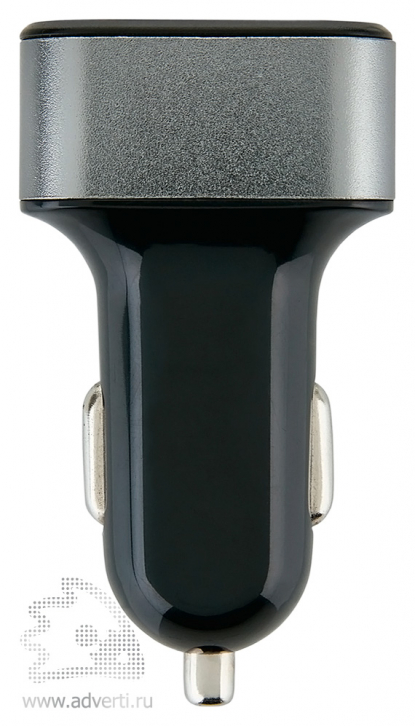 Мощное 3.1A зарядное устройство для автомобиля с 3 USB-порт, общий вид
