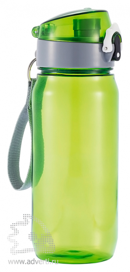 Бутылка для воды Tritan, зеленая