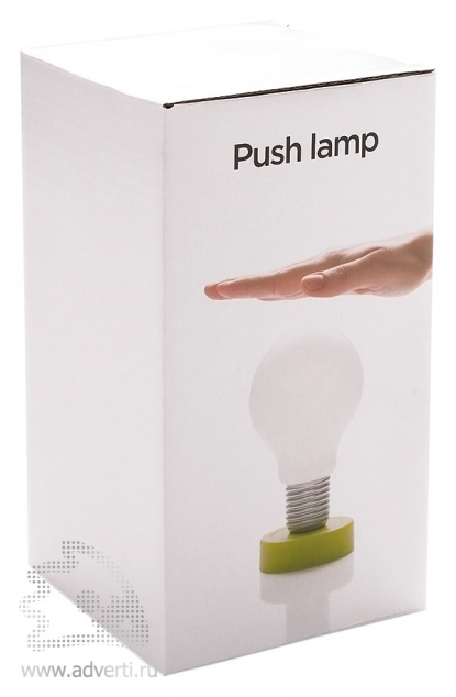 Лампа Push, упаковка