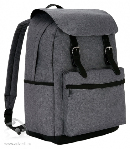 Стильный рюкзак для ноутбука с застежками на кнопках