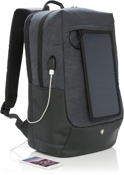 Рюкзак для ноутбука Swiss Peak на солнечных батареях, общий вид