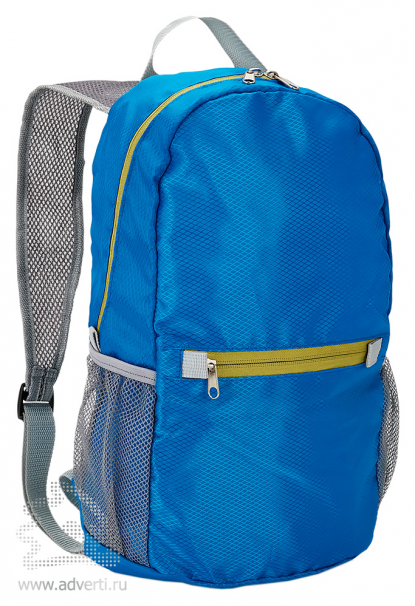 Ультралегкий складной рюкзак, голубой