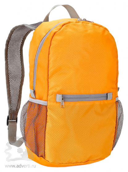 Ультралегкий складной рюкзак, оранжевый