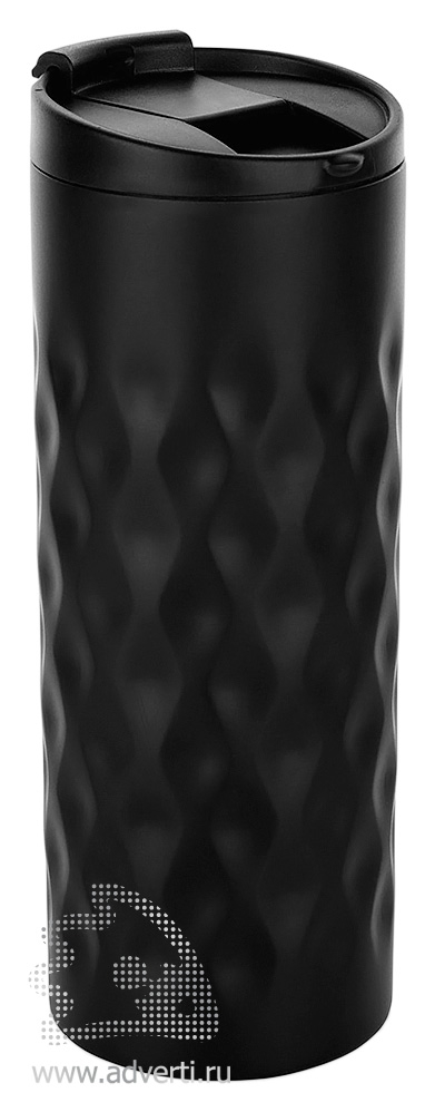 Герметичная термокружка с геометрическим рисунком
