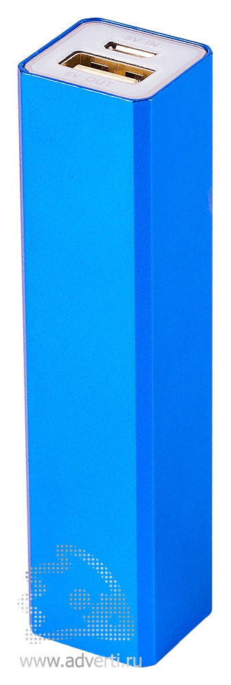 Зарядное устройство Классик на 2600 mah, синее