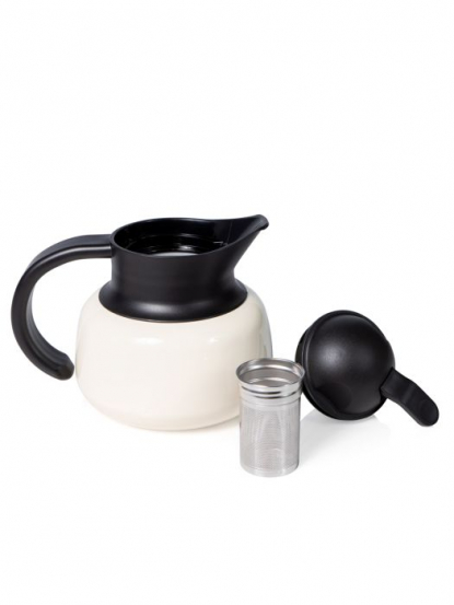 Чайник из нержавеющей стали для заваривания чая и кофе Phill, бежевый