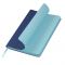 Ежедневник недатированный А5, Portobello Trend, Latte, 145х210 мм, синий с голубым