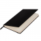 Ежедневник Marseille soft touch BtoBook, недатированный, чёрный, твёрдая обложка