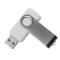 USB flash-карта DOT, белая