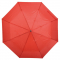 Ветроустойчивый складной зонт-автомат PLOPP, красный