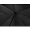 Зонт-трость Lunker с куполом диаметром 135 см, черный, спицы