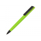 Ручка пластиковая soft-touch шариковая Taper, ярко-зеленая