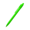 Ручша шариковая Pit Soft, зелёная, вид сбоку