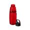 Спортивная бутылка Amazon с карабином, красная, в открытом виде