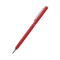 Ручка шариковая Tinny Soft, красная, вид сбоку