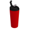 Термостакан Basic с крышкой с трубочкой, красный