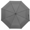 Зонт складной Monsoon, серый, купол
