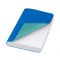 Блокнот А6 Reflexa 360*, синий, двухцветная обложка
