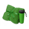 Подарочный набор Dreamy hygge с пледом и термокружкой, зеленый