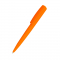 Ручка шариковая Jangle софт-тач, оранжевая