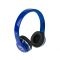 Наушники складные Cadence Bluetooth®, синие, пример перснализации
