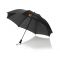 Зонт-трость Tiberio, механический, черный, пример нанесения