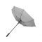 Зонт-трость Noon Marksman, автомат, серый, противоштормовая система