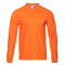 Рубашка, мужская, оранжевая
