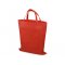 Складная сумка Maple, 80 г/м2, красная, обратная сторона