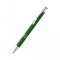 Ручка металлическая Molly, зеленая