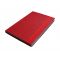 Премиум-блокнот Россия А5, красный, резинка в цвет изделия