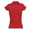 Рубашка поло Prescott Women 170, женская, красная, спина