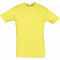 Футболка Regent 150, мужская, светло-желтая