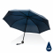 Компактный зонт Impact из RPET AWARE™ со светоотражающей полосой, d96 см, темно-синий