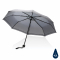 Компактный зонт Impact из RPET AWARE™ со светоотражающей полосой, d96 см, серый
