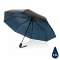 Маленький двухцветный зонт Impact из RPET AWARE™, d97 см, синий