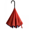 Зонт наоборот Style, трость, красный