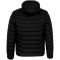 Куртка с подогревом Thermalli Chamonix, черная, обратная сторона