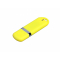 Флеш-накопитель промо прямоугольной формы с закругленными краями, жёлтый